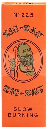 Zig zag orange - 1/4, red